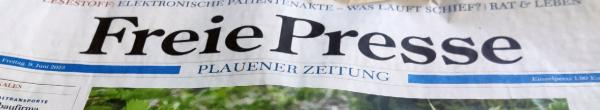 Geistliches Wort in der „Freie Presse“