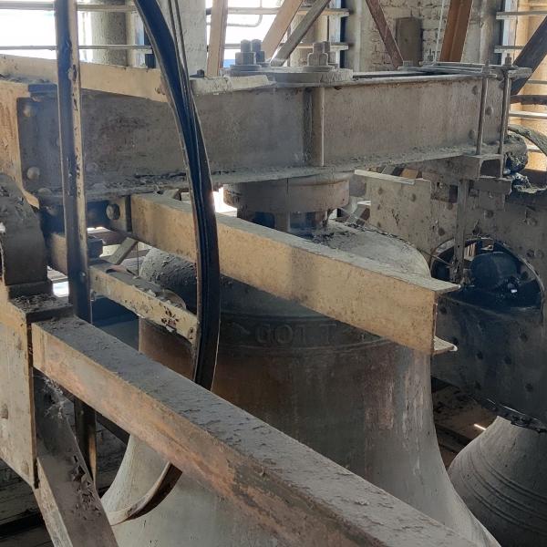 Glocken der Markuskirche schweigen vorläufig.