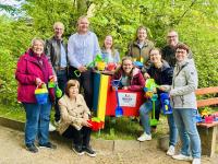 Einweihung Spielzeugkiste