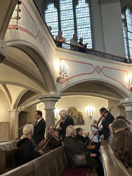 Festgottesdienst 70 Jahre Posaunenchöre